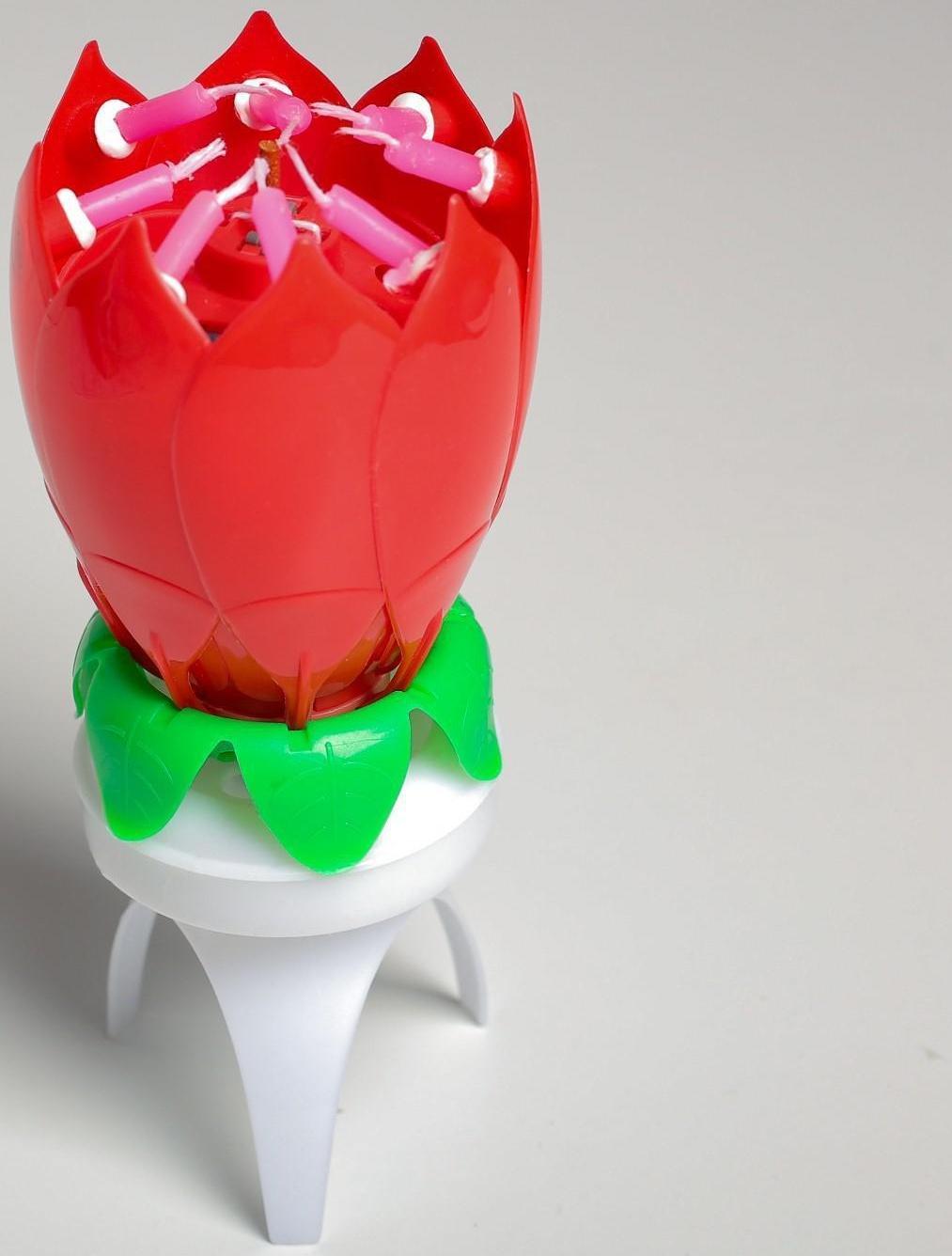 Свеча для торта музыкальная 