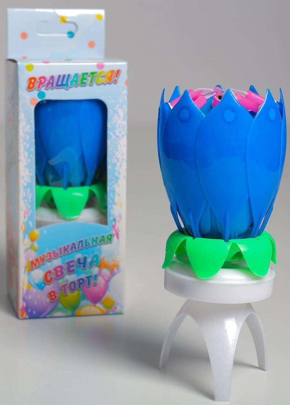 Свеча для торта музыкальная 