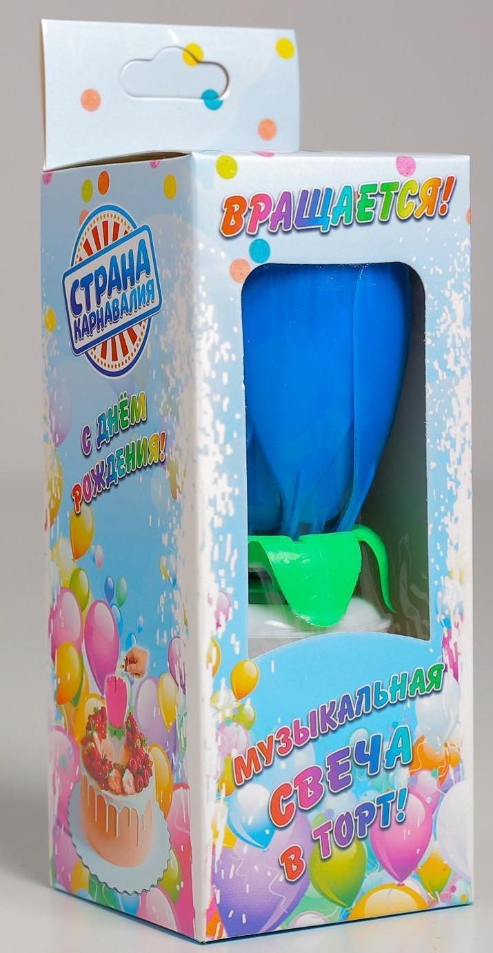 Свеча для торта музыкальная 