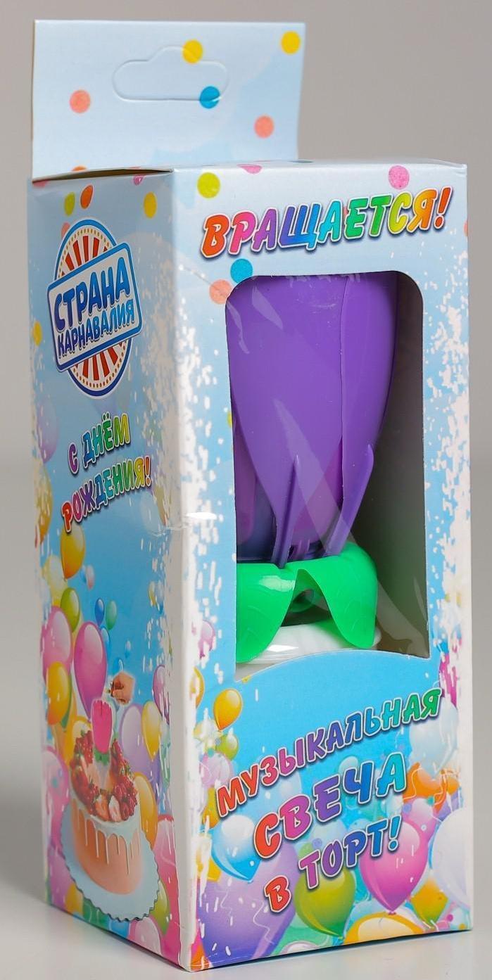 Свеча для торта музыкальная 