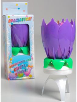 Свеча для торта музыкальная 