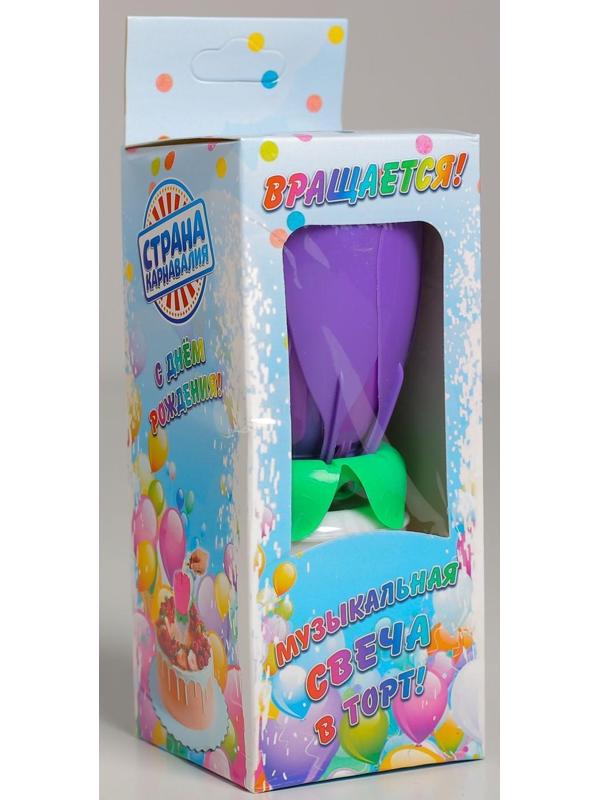 Свеча для торта музыкальная 