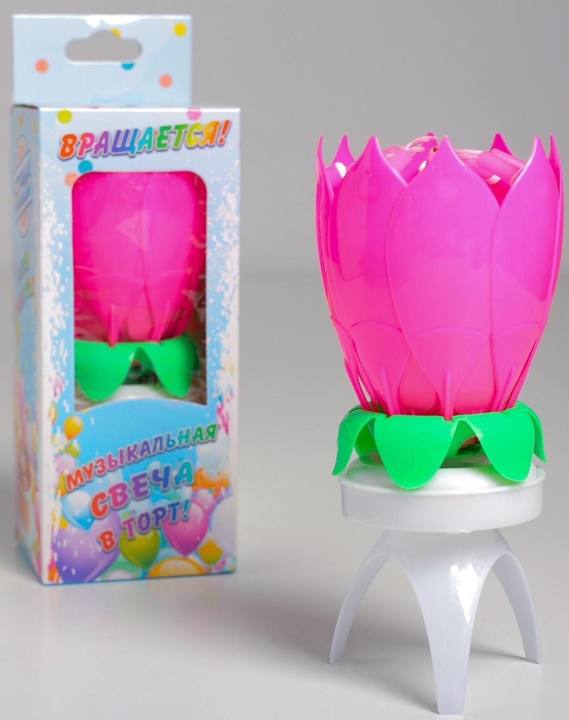 Свеча для торта музыкальная 