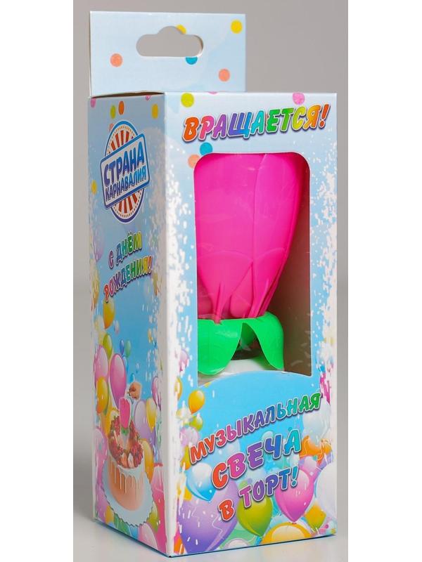 Свеча для торта музыкальная 