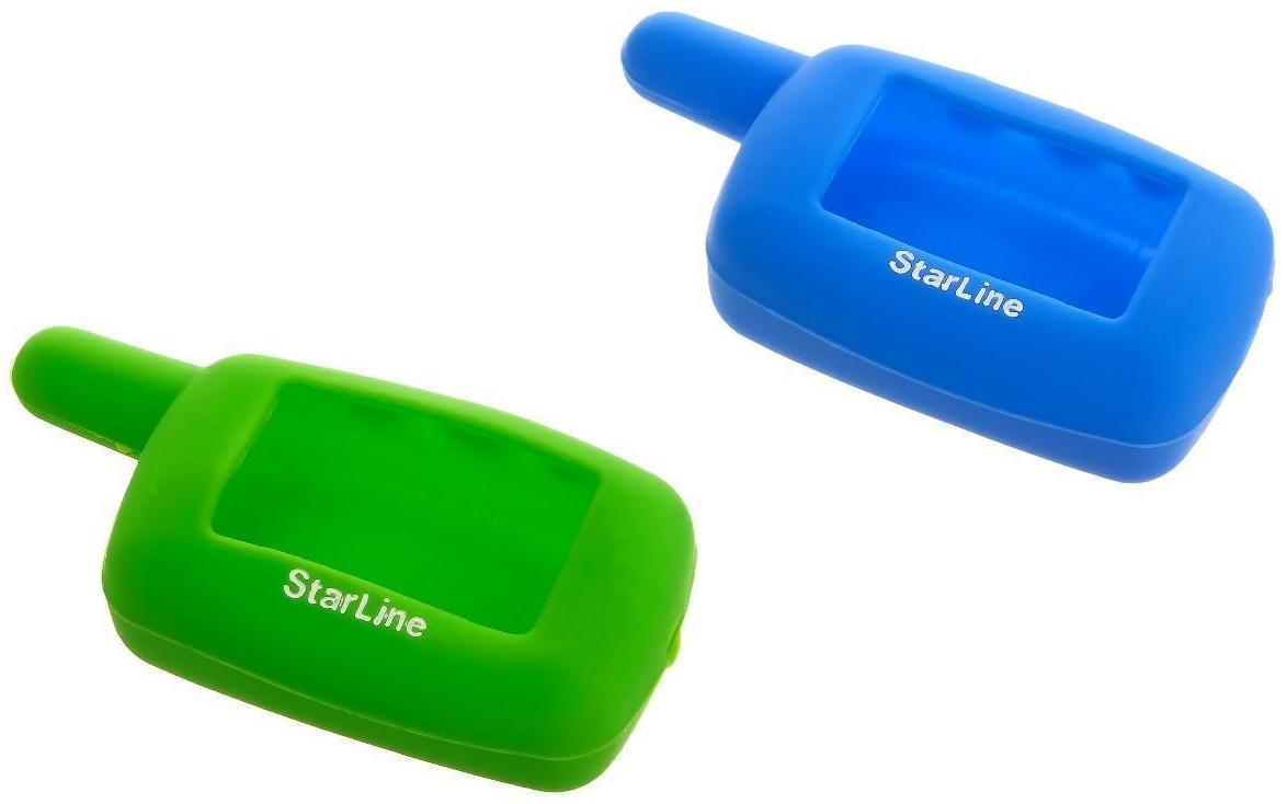 Чехол брелока Starline модель A9, A8, A6, A4, 24V, силиконовый, микс