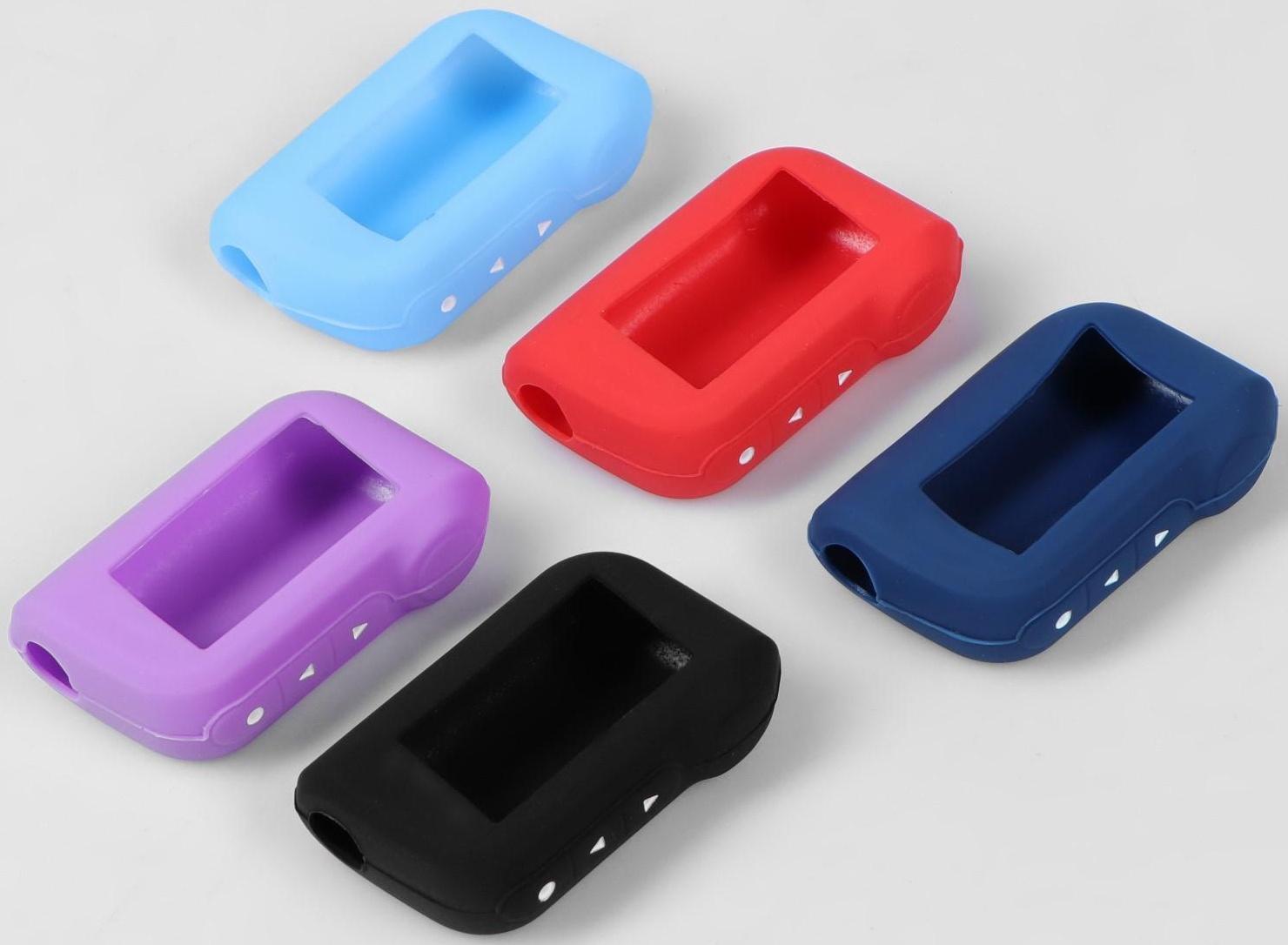 Чехол брелока Starline модель А93, А63, силиконовый, микс