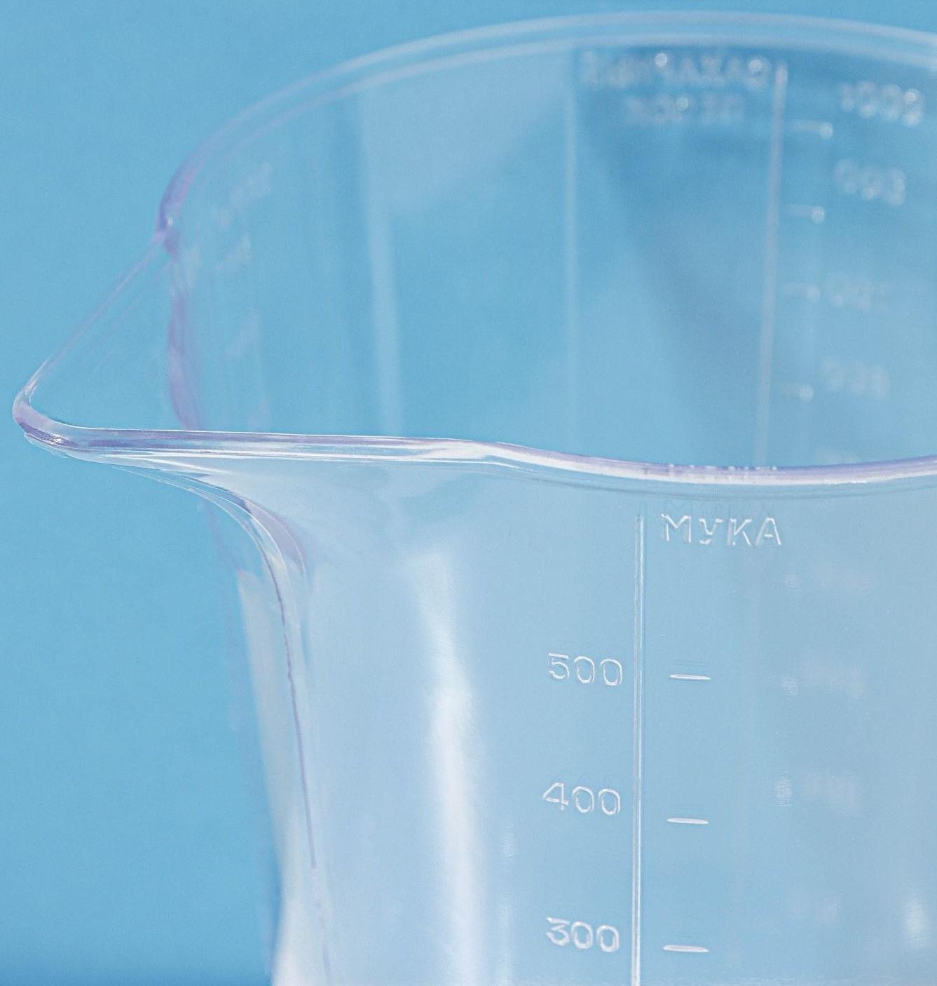 Мерная кружка Darel plastic, 1 л, цвет прозрачный