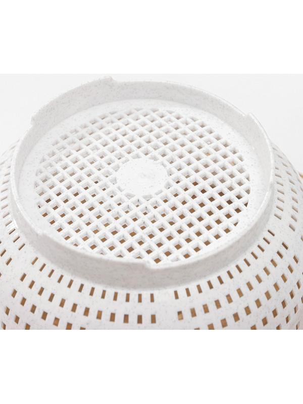 Дуршлаг кухонный, d=23,5 см, цвет мраморный