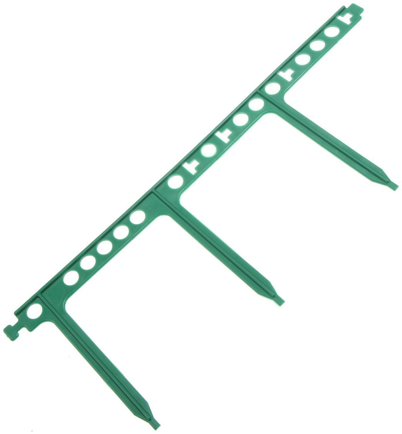 Кустодержатель для клубники, d = 11 см, пластик, набор 10 шт., цвет МИКС