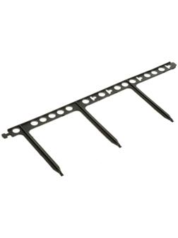 Кустодержатель для клубники, d = 11 см, пластик, набор 10 шт., цвет МИКС