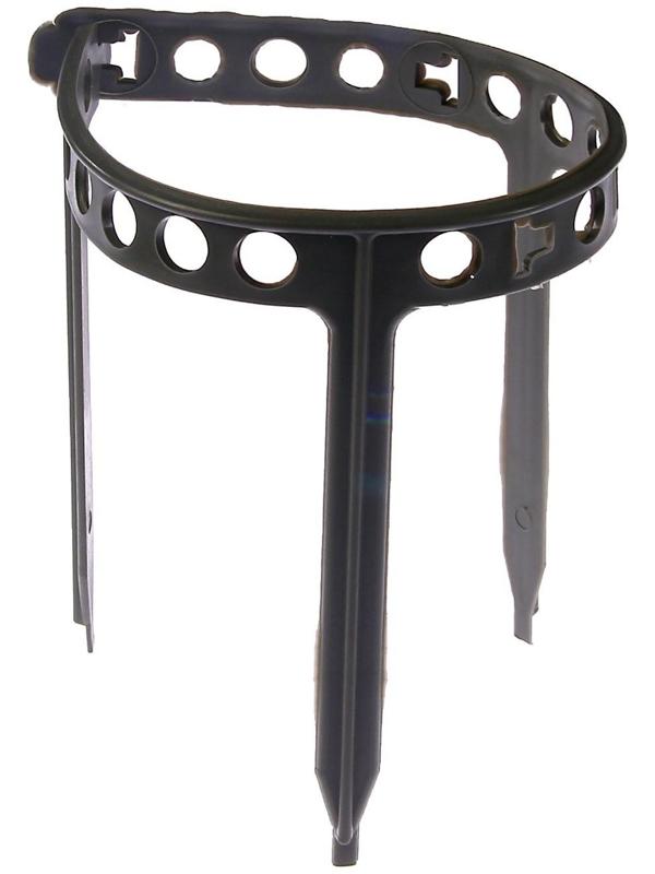 Кустодержатель для клубники, d = 11 см, пластик, набор 10 шт., цвет МИКС