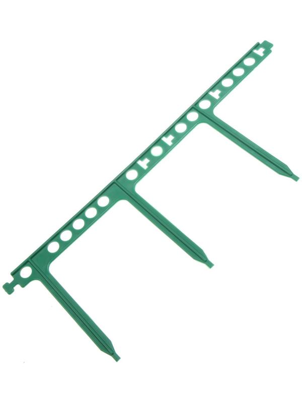 Кустодержатель для клубники, d = 11 см, пластик, набор 10 шт., цвет МИКС