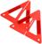 Знак аварийной остановки 26 см, пирамида