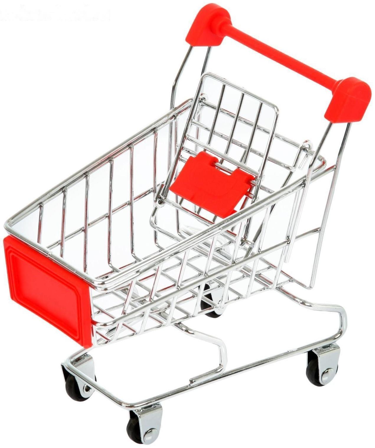 Тележка для покупок «Мини», цвета МИКС