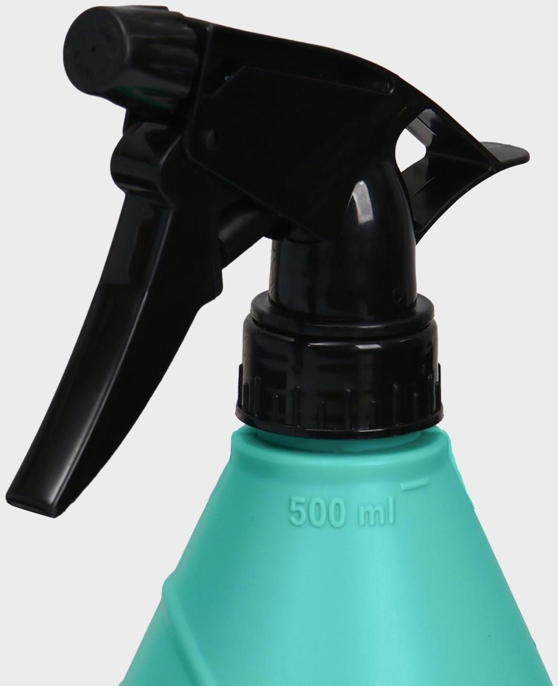 Пульверизатор, 0,5 л, зелёный, «Лазурит»