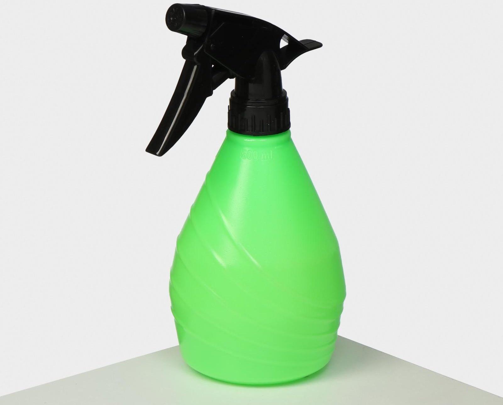 Пульверизатор, 0,5 л, зелёный, «Лазурит»