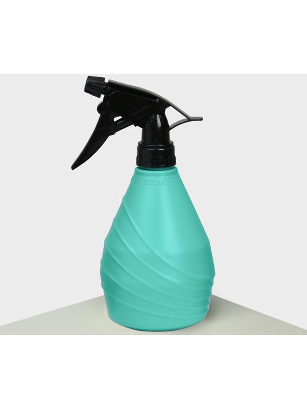 Пульверизатор, 0,5 л, зелёный, «Лазурит»