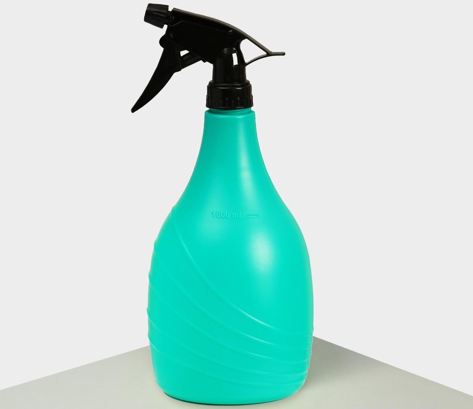 Пульверизатор, 1 л, зелёный, «Лазурит»