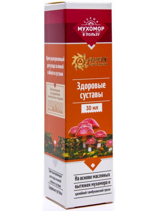 Крем разогревающий Мухомор, против суставных болей, 30 мл