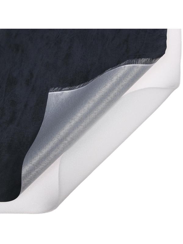 Комплект для обивки дверей, 1,1 × 2 м: иск.кожа, поролон 5 мм, гвозди, струна, серый, «Рулон»