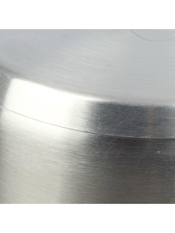 Кастрюля «Общепит», 2 л, d=16 см, h=10 см, металлическая крышка, с теплораспределительным слоем