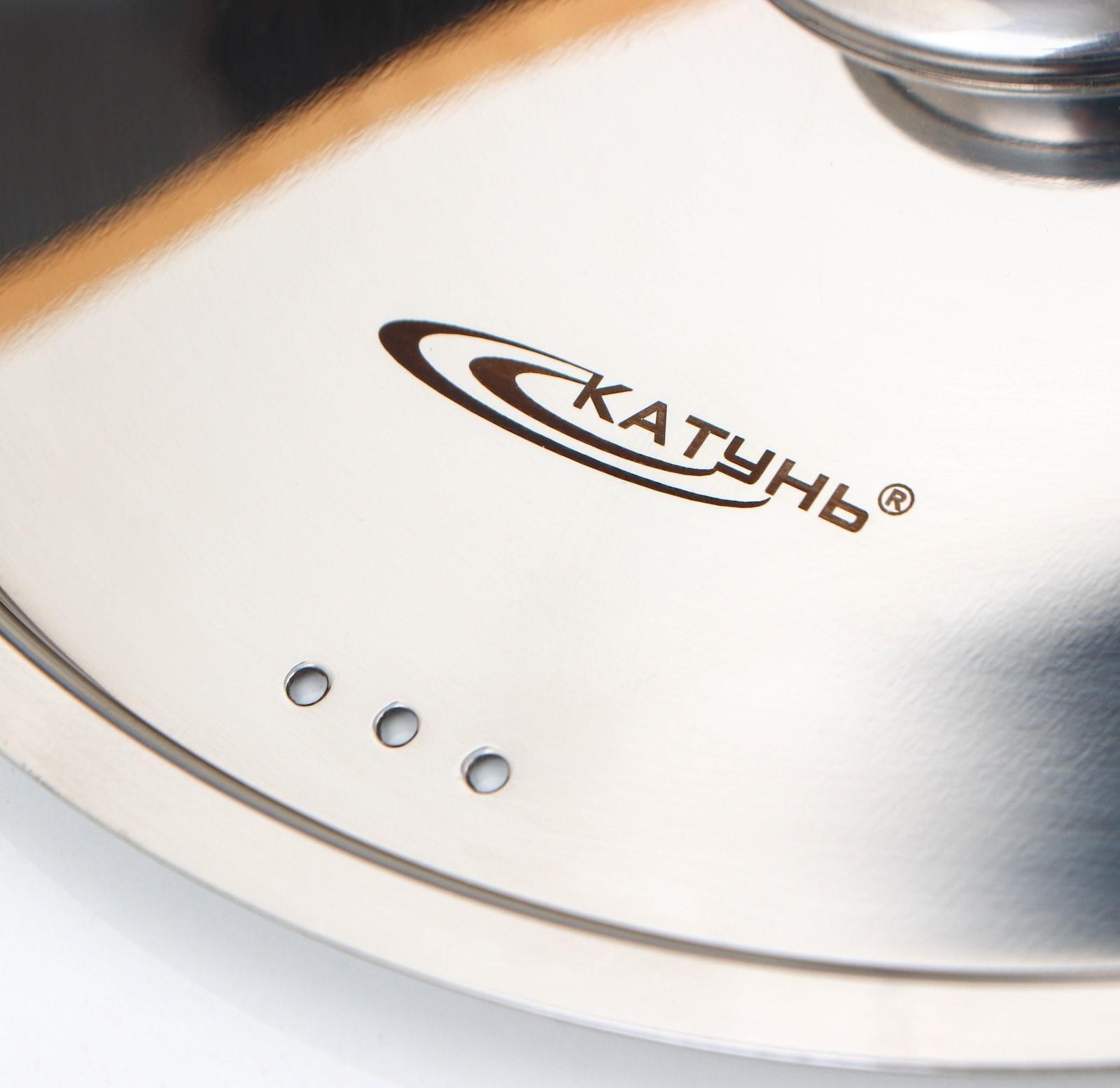 Кастрюля «Общепит», 11 л, d=26 см, h=21 см, металлическая крышка, с теплораспределительным слоем