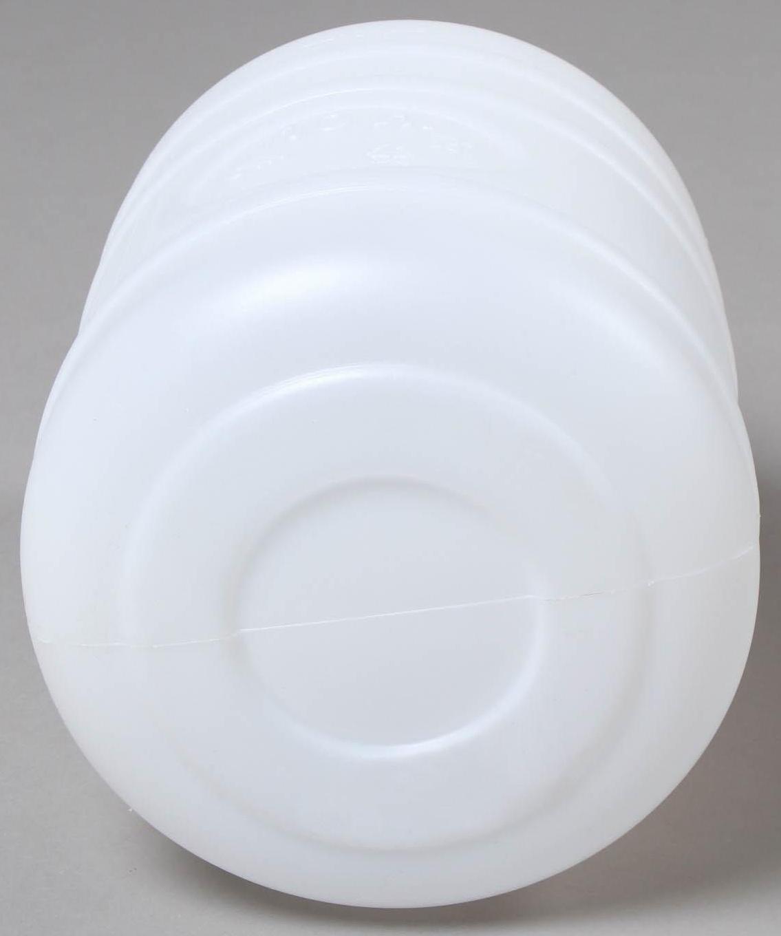 Фляга-бочка пищевая, 10 л, белая