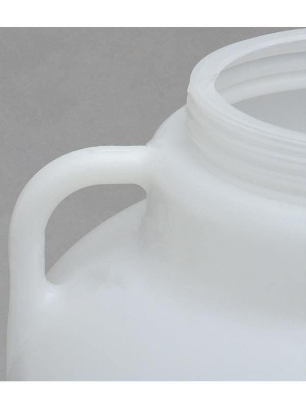 Фляга-бочка пищевая, 10 л, белая