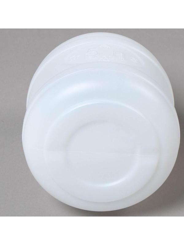 Фляга-бочка пищевая, 5 л, белая