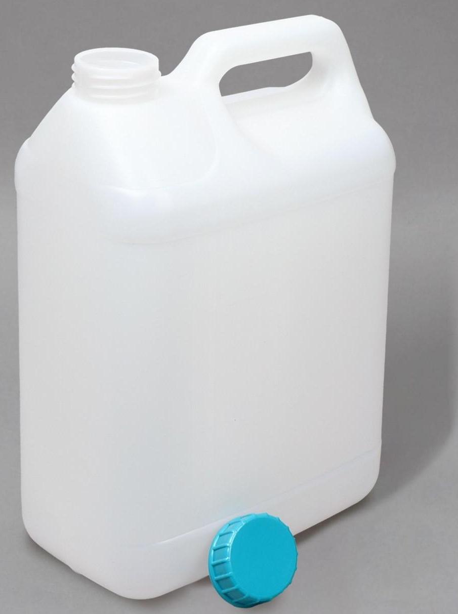 Канистра пищевая, 10 л, диаметр горловины 45 мм, белая