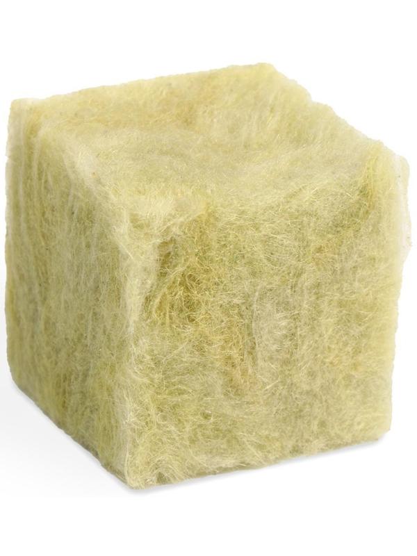 Субстрат минераловатный в кубике, 4 × 4 × 4 см, «Эковер» / 100 шт.