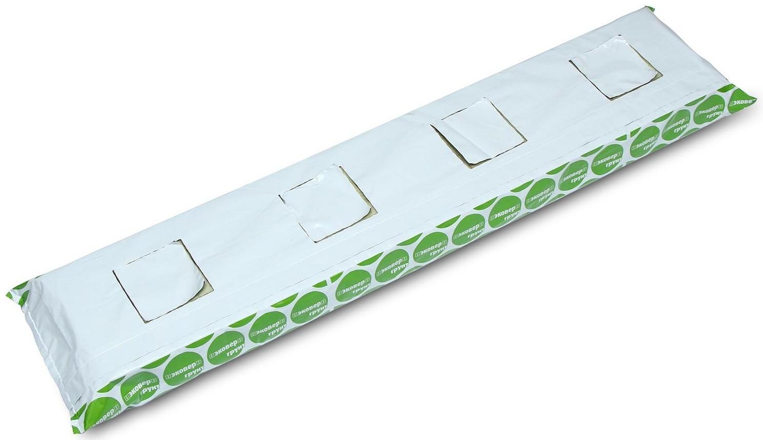 Субстрат минераловатный в мате, для огурцов, 100 × 20 × 7.5 см