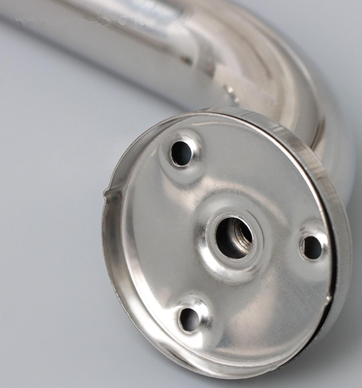 Поручень для ванны, 34×5×8,5 см, нержавеющая сталь