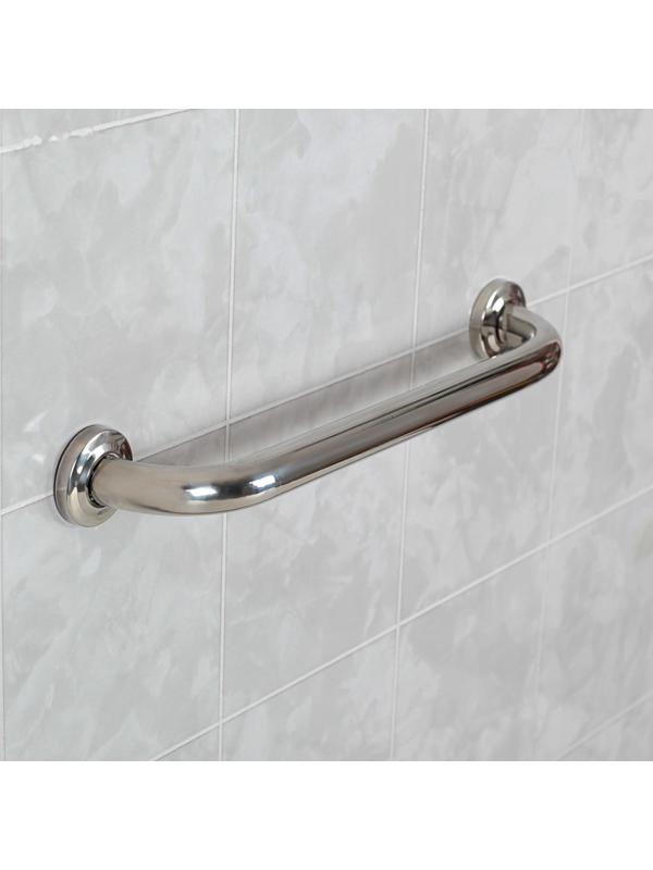 Поручень для ванны 40×5×7,5 см, нержавеющая сталь