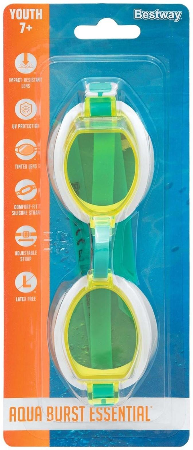 Очки для плавания Ocean Wave, от 7 лет, цвета МИКС, 21048 Bestway