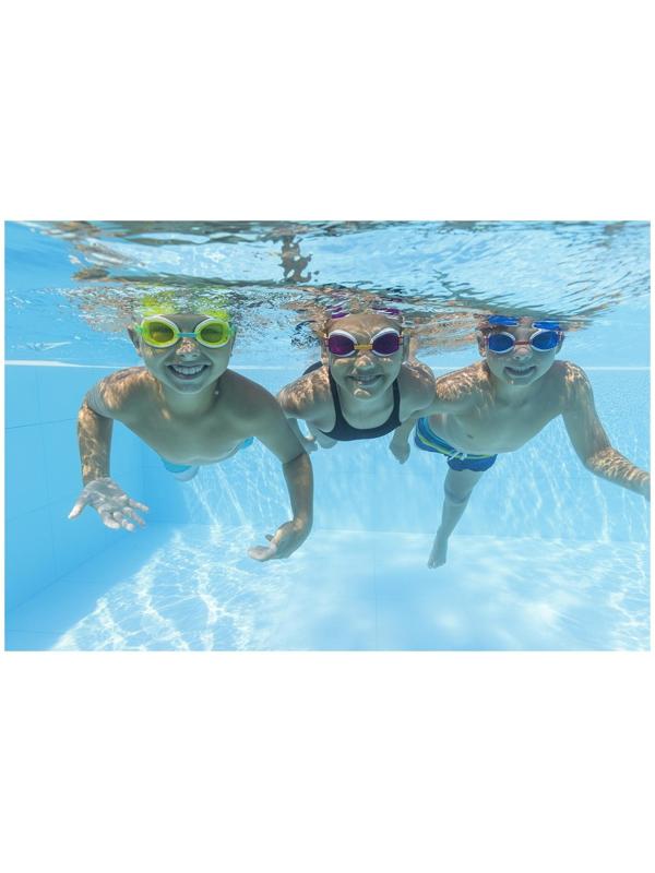 Очки для плавания Ocean Wave, от 7 лет, цвета МИКС, 21048 Bestway
