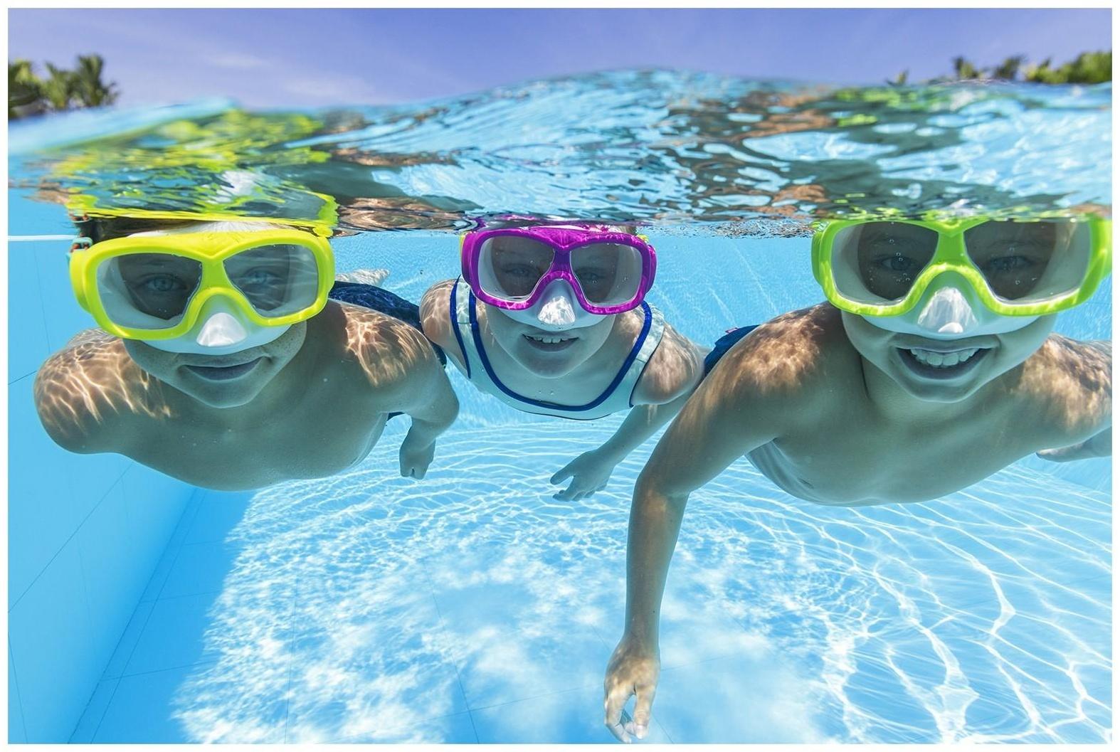 Маска для плавания Aquanaut, от 7 лет, цвета МИКС, 22039 Bestway