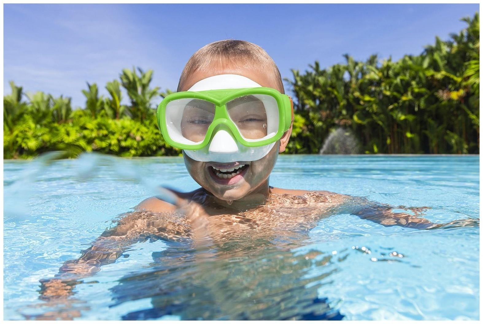 Маска для плавания Aquanaut, от 7 лет, цвета МИКС, 22039 Bestway