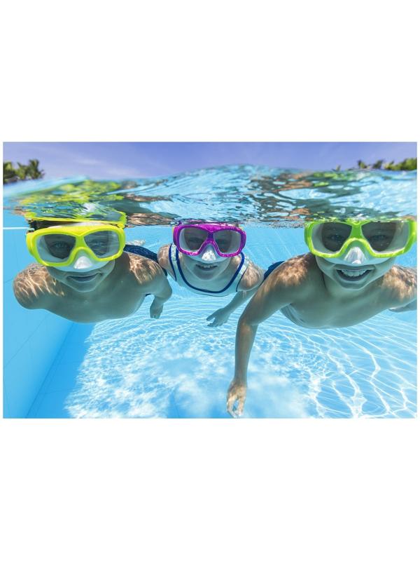 Маска для плавания Aquanaut, от 7 лет, цвета МИКС, 22039 Bestway