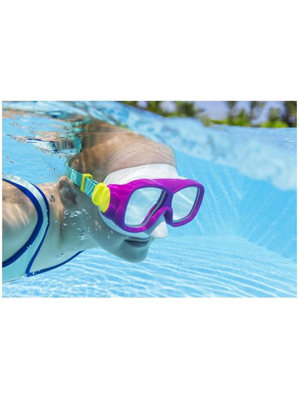 Маска для плавания Aquanaut, от 7 лет, цвета МИКС, 22039 Bestway