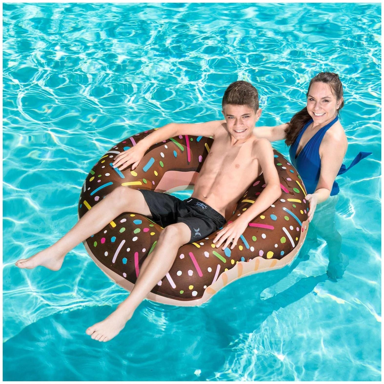 Круг для плавания «Пончик», d=107 см, от 12 лет, цвета МИКС, 36118 Bestway