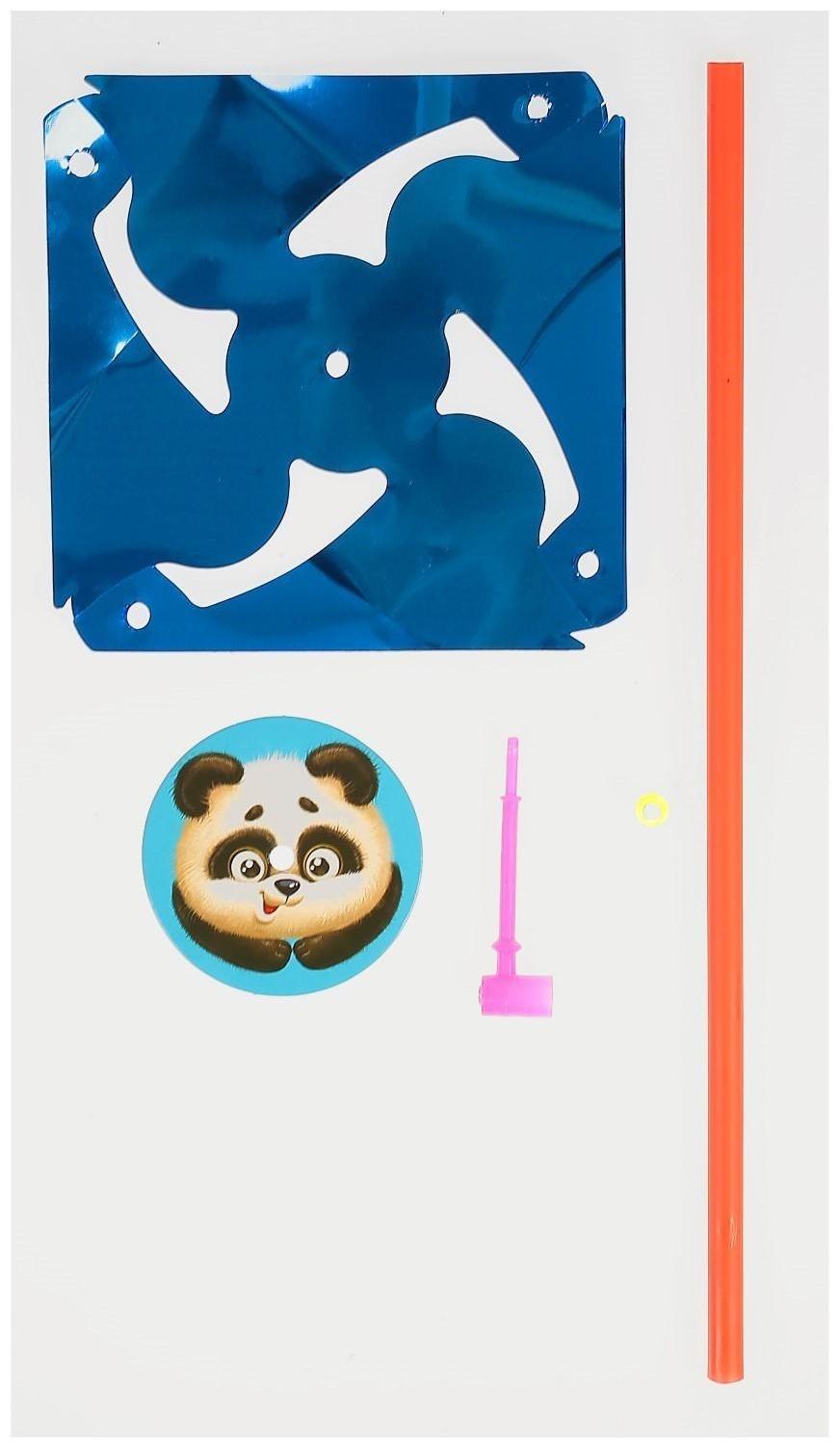 Ветерок с фольгой «Пандочка», 36 см