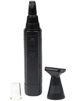 Триммер для волос и бороды Luazon LTRI-13, 2 насадки, 1*АА (не в комплекте), чёрный