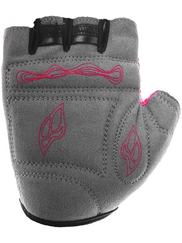 Перчатки велосипедные детские STG, размер S, цвет розовый