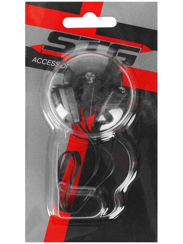 Фонарь велосипедный STG на шлем JY-389, 4 светодиода, 4 функции, батарея: CR2032*1