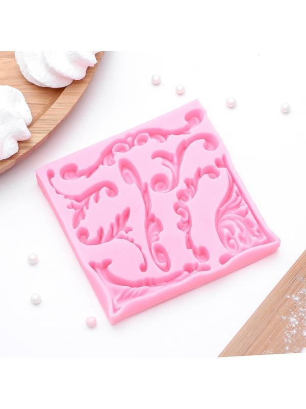 Молд «Вензельный оттиск», 9,8×9,8 см, цвет МИКС