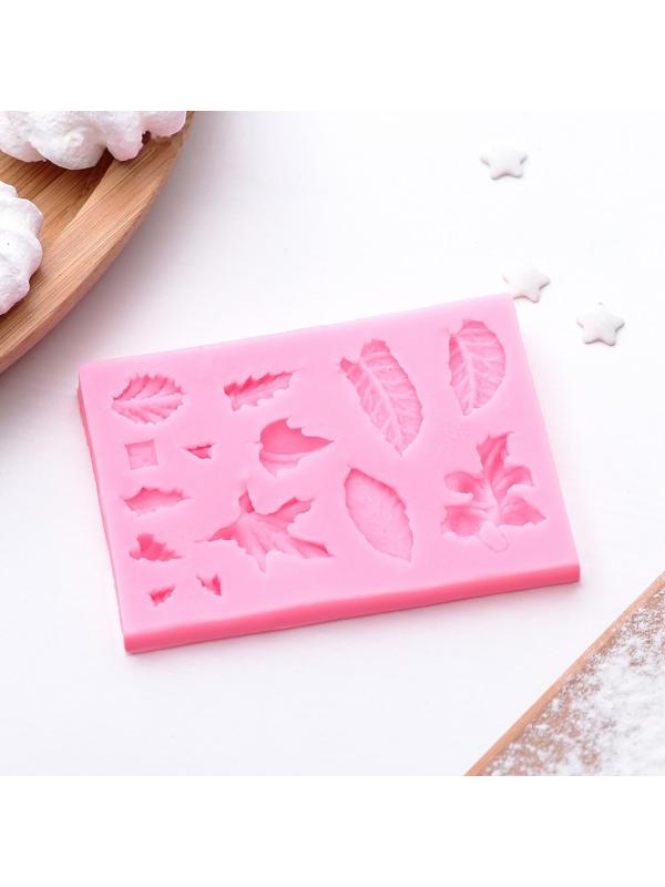 Молд «Гербарий», 8×5×0,8 см, цвет МИКС