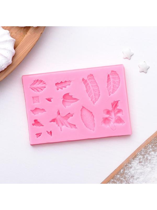 Молд «Гербарий», 8×5×0,8 см, цвет МИКС