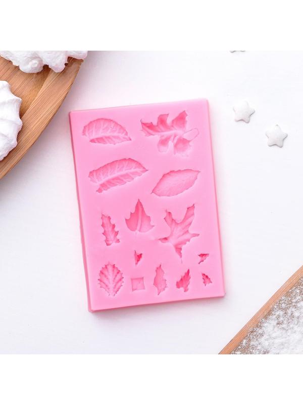 Молд «Гербарий», 8×5×0,8 см, цвет МИКС