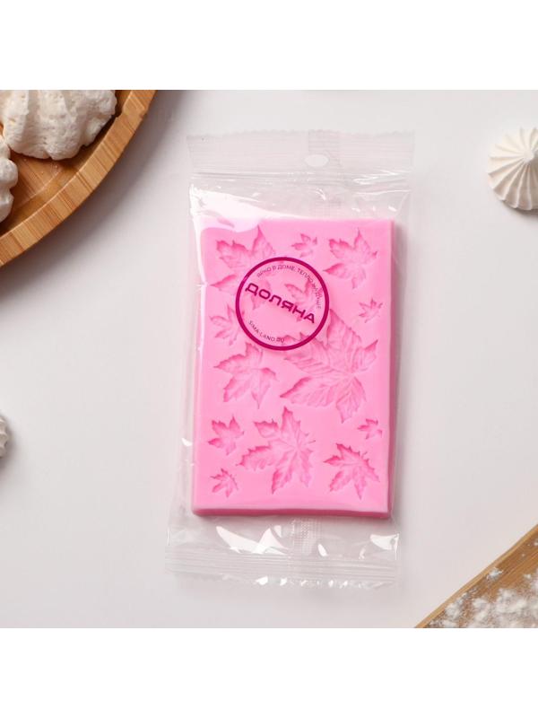 Молд «Листья», 9,5×6,3 см, цвет МИКС